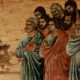 6 Niedziela Wielkanocna - Jezus i Apostołowie,, ikona Prawosławna - Polska Parafia Londyn