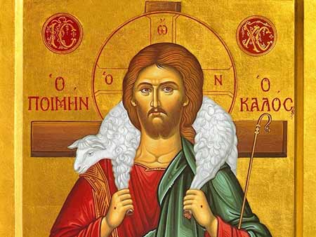 Jezus Dobry Pasterz, ikona współczesna - Polska parafia W Londynie