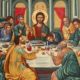 Ostatnia Wieczerza - Jezus i Apostołowie - ikona Prawoslawna